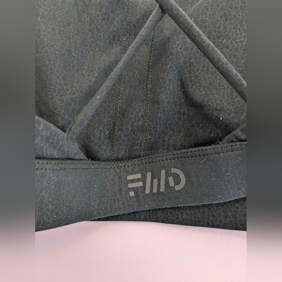 FWD Hunter Green Cross back sports bra with pads size XL - Picture 5 of 7